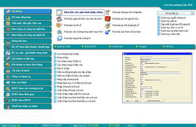 Phần mềm kế toán Fast Accounting for Education