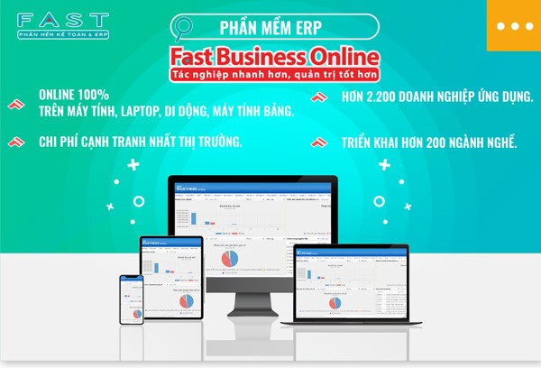 Phần mềm ERP Fast Business Online