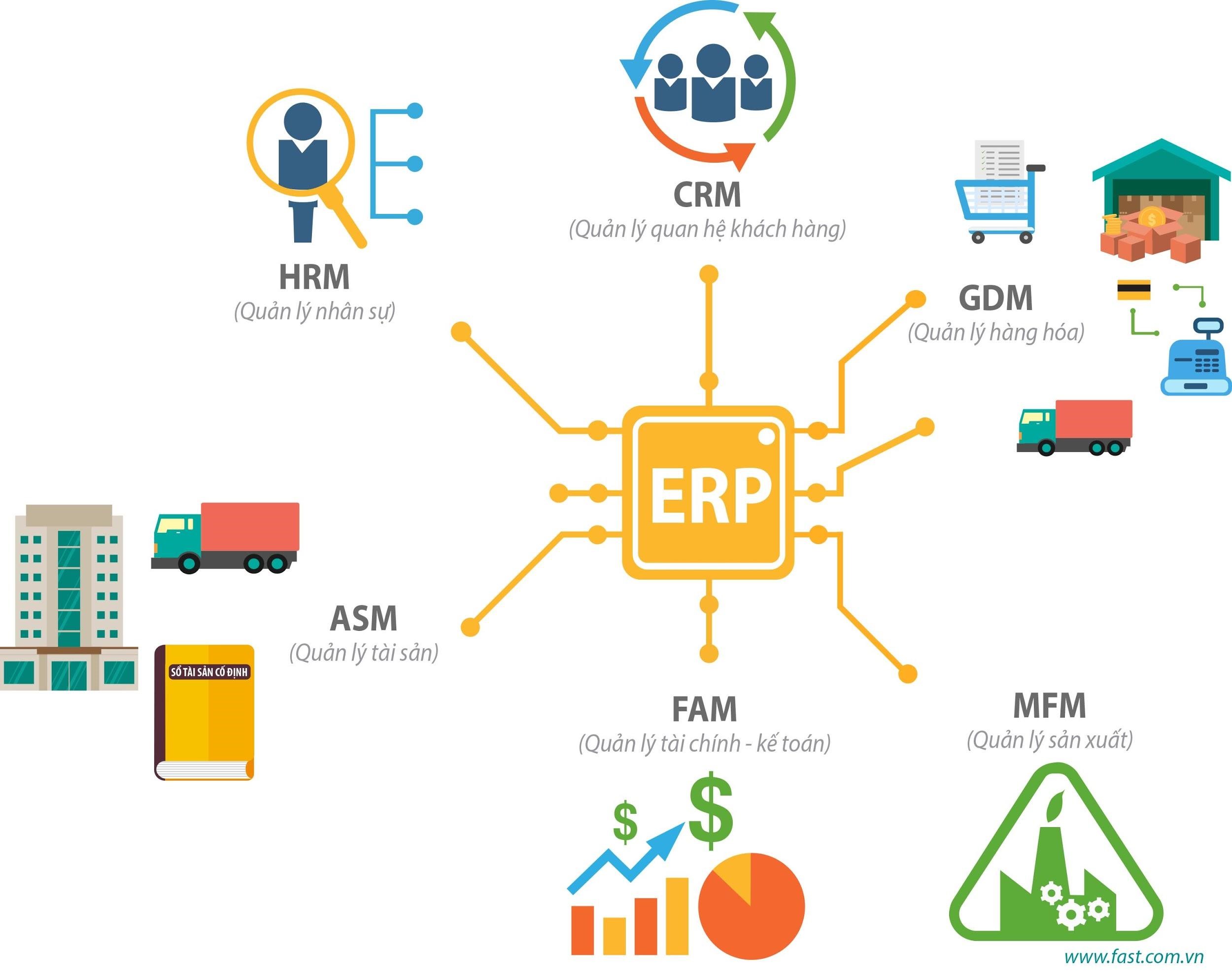Ứng dụng giải pháp phần mềm ERP vào doanh nghiệp Việt Nam