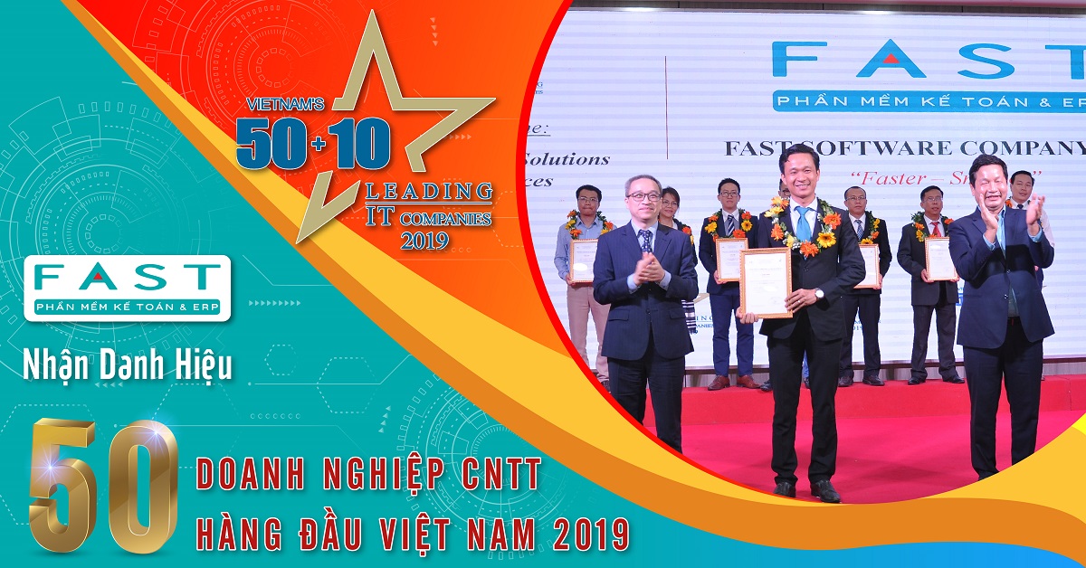 FAST nhận danh hiệu 50 DN CNTT năm 2019
