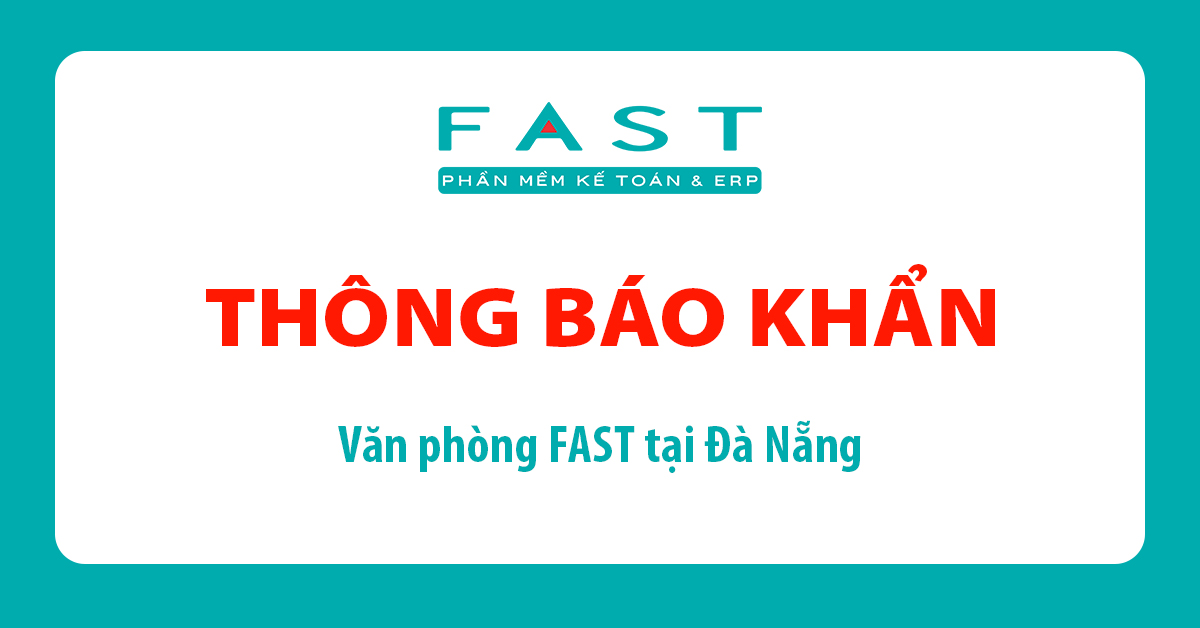 Thông báo khẩn tại FAST Đà Nẵng
