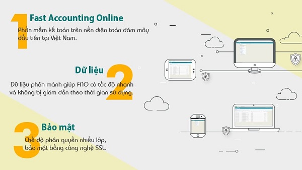 Fast Accounting Online có tốc độ xử lý dữ liệu nhanh và ổn định 