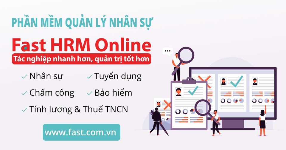 Fast HRM Online là phần mềm quản lý nhân sự trên nền tảng web