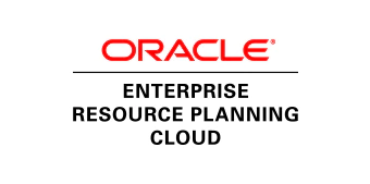 Phần mềm ERP Oracle