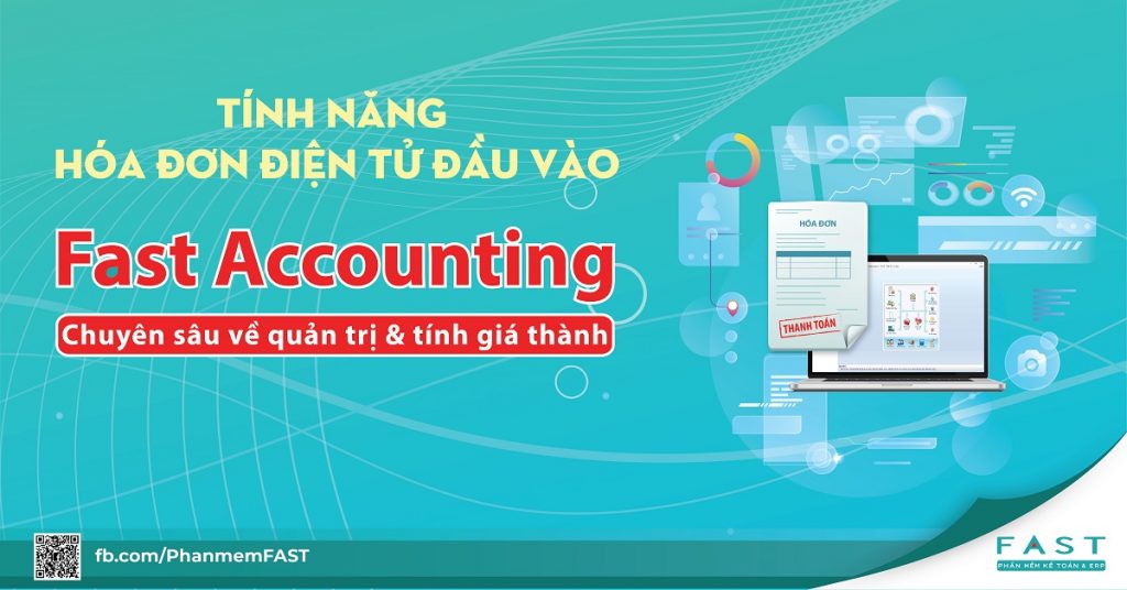 tính năng hoá đơn điện tử đầu vào fast accounting