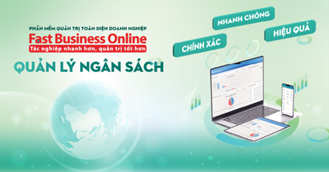 Phần mềm quản lý ngân sách cho doanh nghiệp FAST