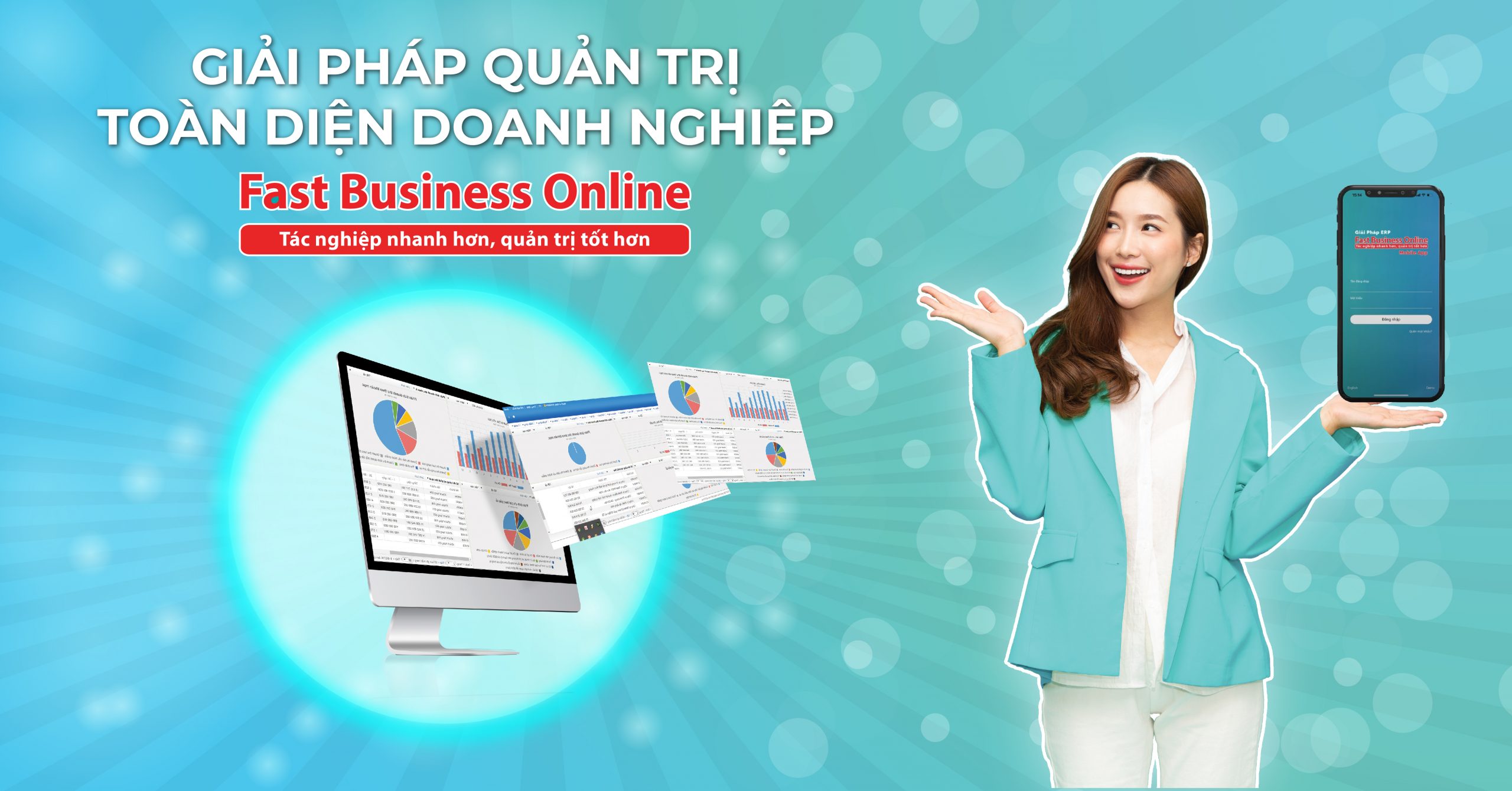 Kết hợp MBO với ERP Fast Business Online giúp doanh nghiệp quản trị công việc hiệu quả