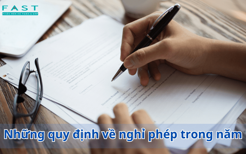 Những quy định về nghỉ phép trong năm