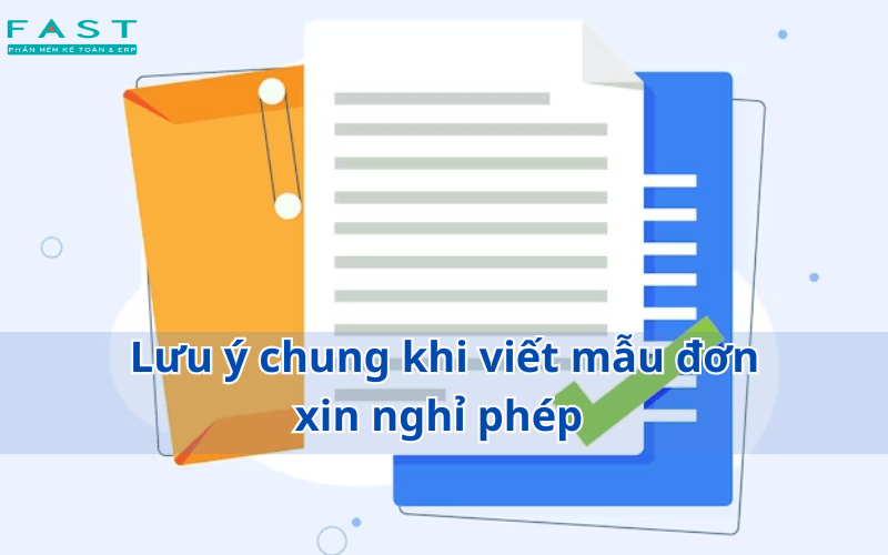 Lưu ý chung khi viết mẫu đơn xin nghỉ phép