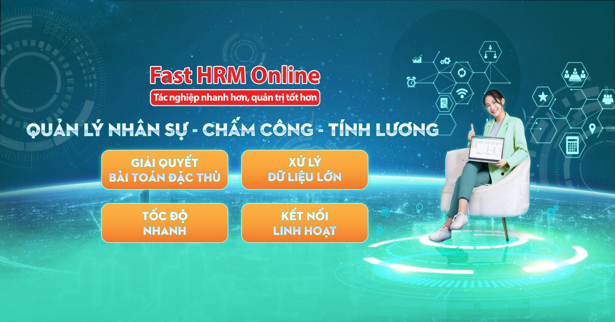 Phần mềm Fast HRM