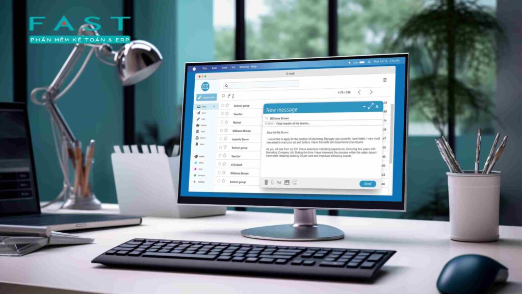 Tạo email riêng để tiếp nhận và lưu trữ hóa đơn