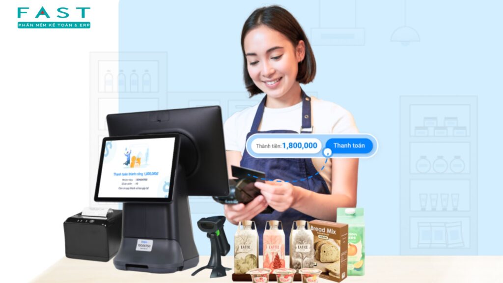 Phần mềm quản lý bán hàng siêu thị Sapo