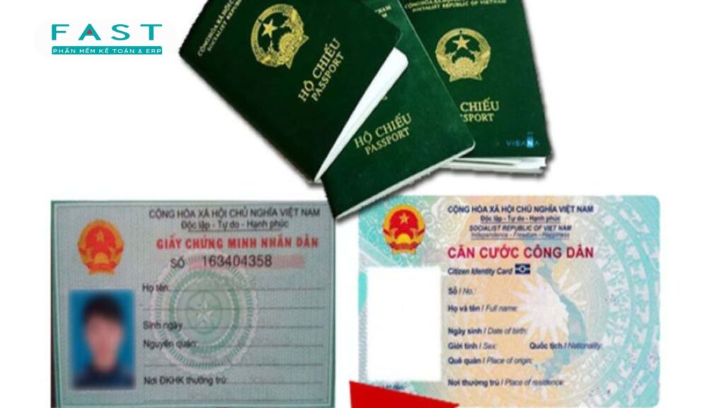 chuẩn bị các thông tin và giấy tờ cần thiết