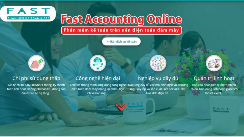 phần mềm fast accounting online