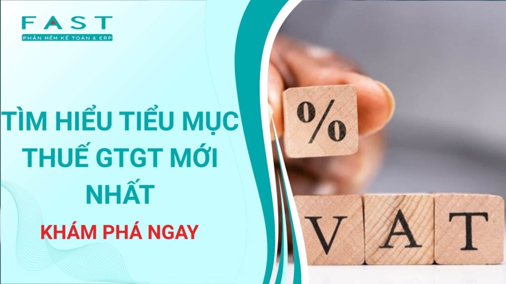tiểu mục thuế GTGT