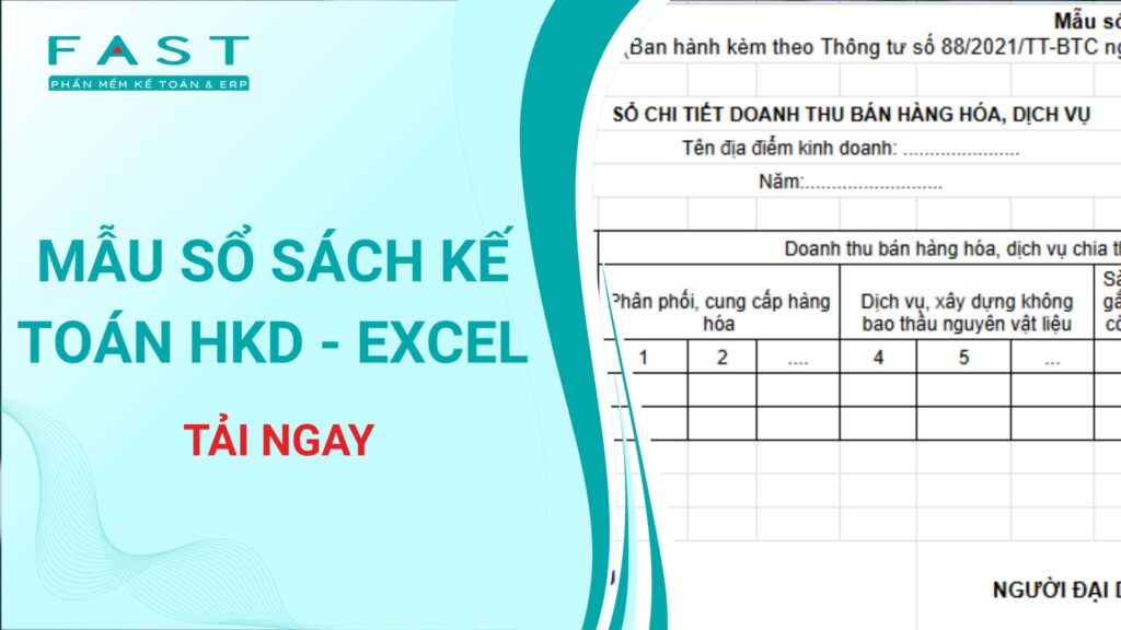 mẫu sổ sách kế toán hộ kinh doanh