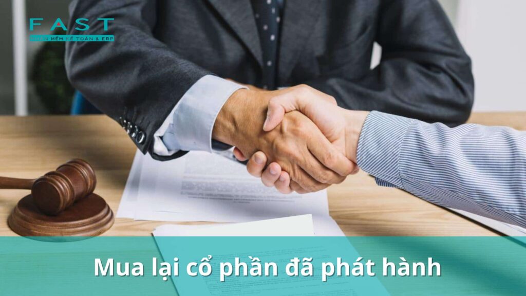 mua lại cổ phần đã phát hành