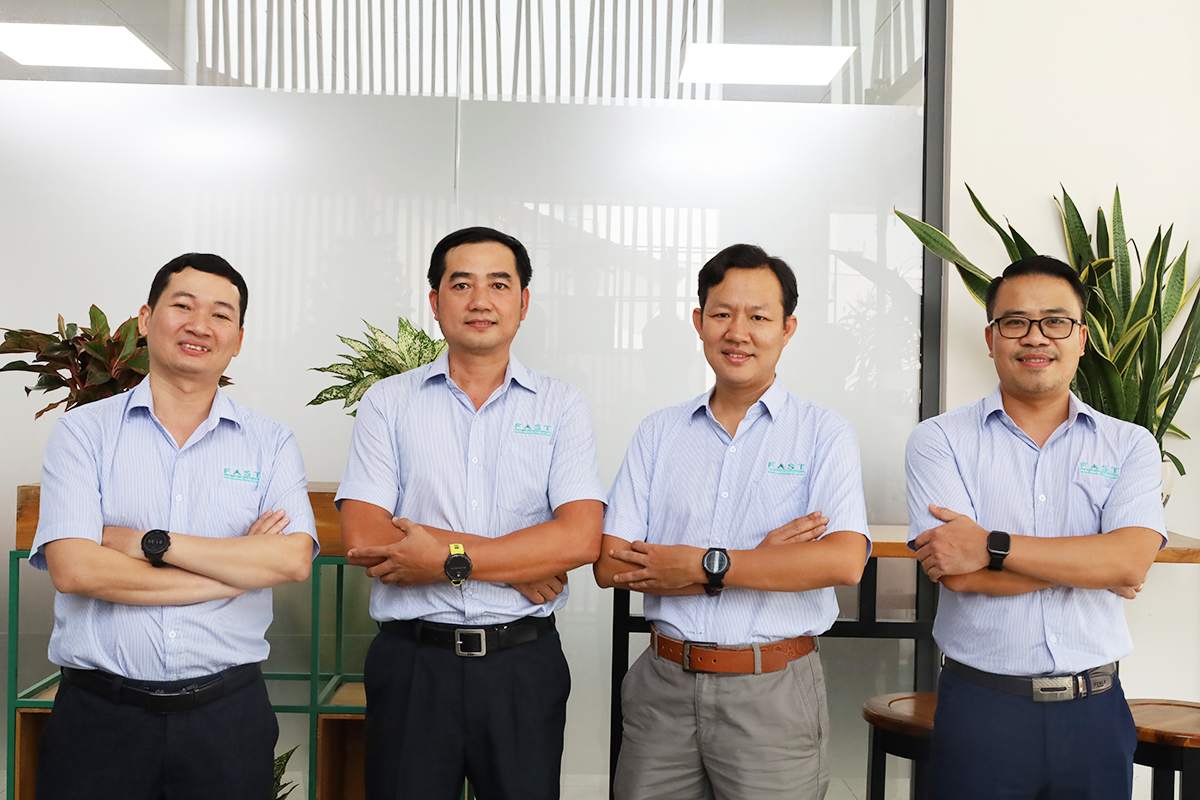 Các giám đốc khối triển khai phần mềm/VP FAST tại TPHCM