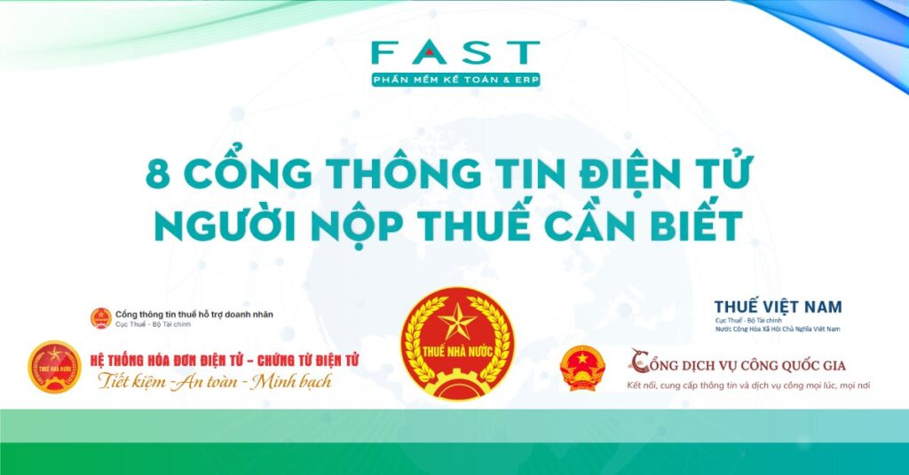 Danh sách 8 cổng thông tin điện tử người nộp thuế cần biết