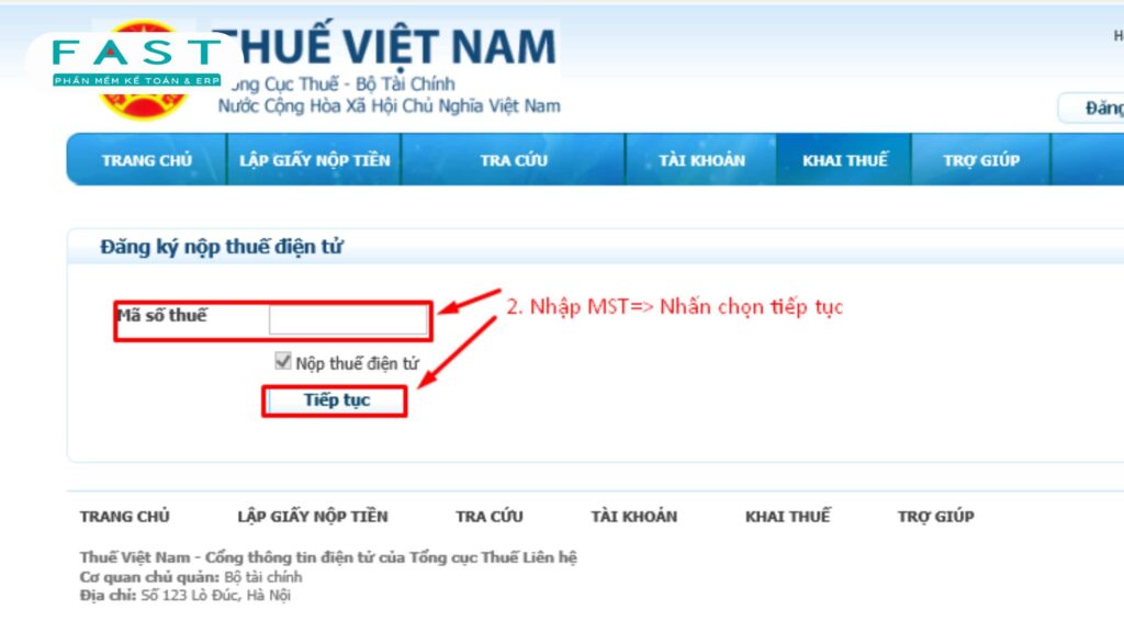 nộp thuế hộ kinh doanh điện tử