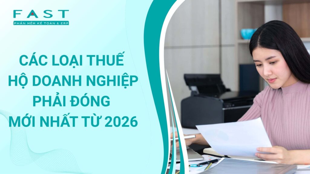 các loại thuế hộ doanh nghiệp 2026