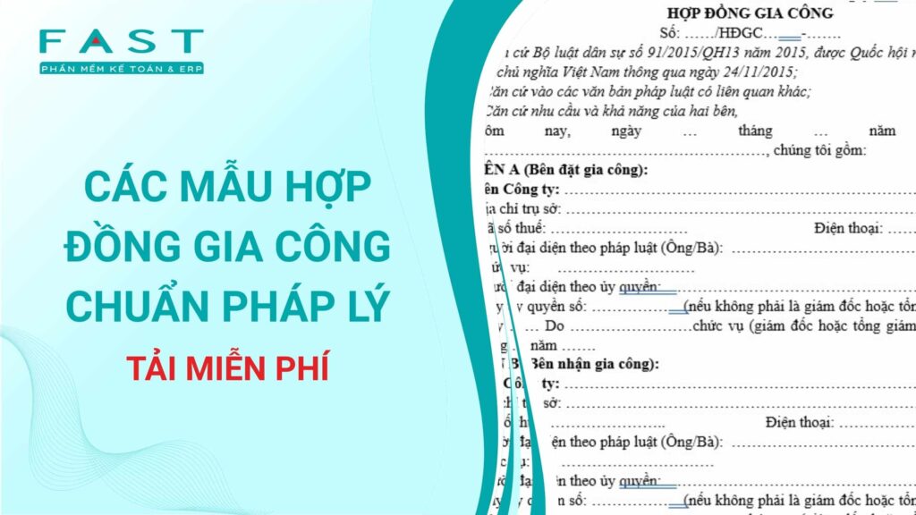 hợp đồng gia công