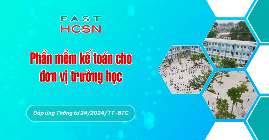 Phần mềm kế toán trường học