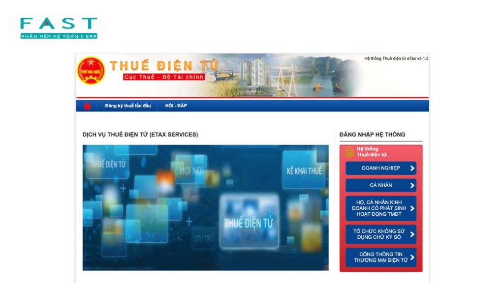 Kê khai thuế qua Cổng Thuế điện tử