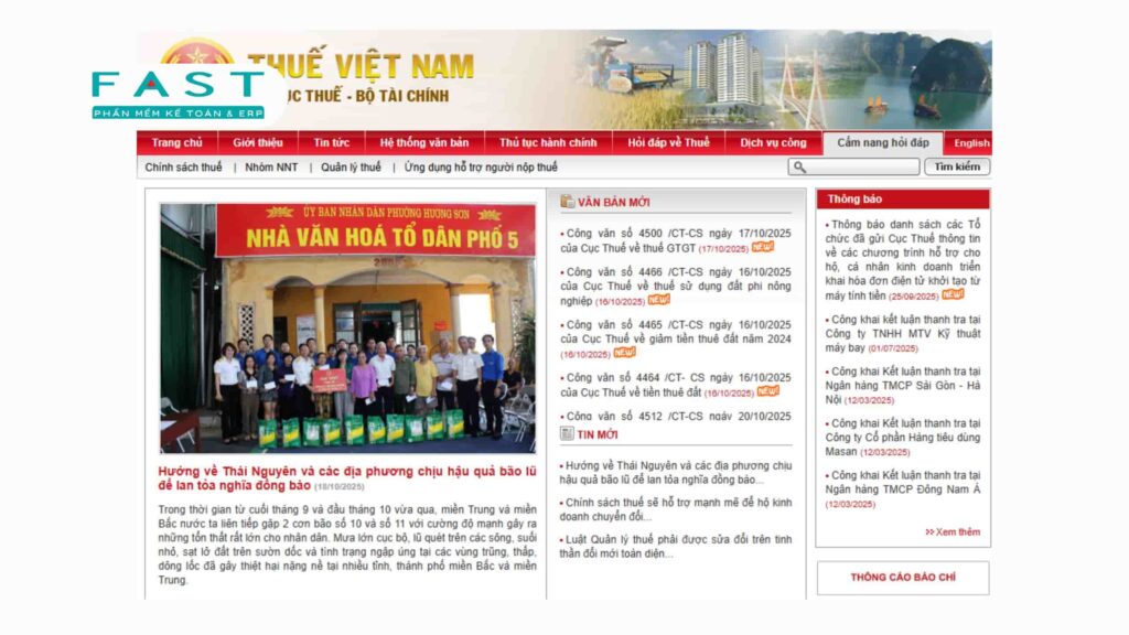 tra cứu mã số thuế địa điểm kinh doanh