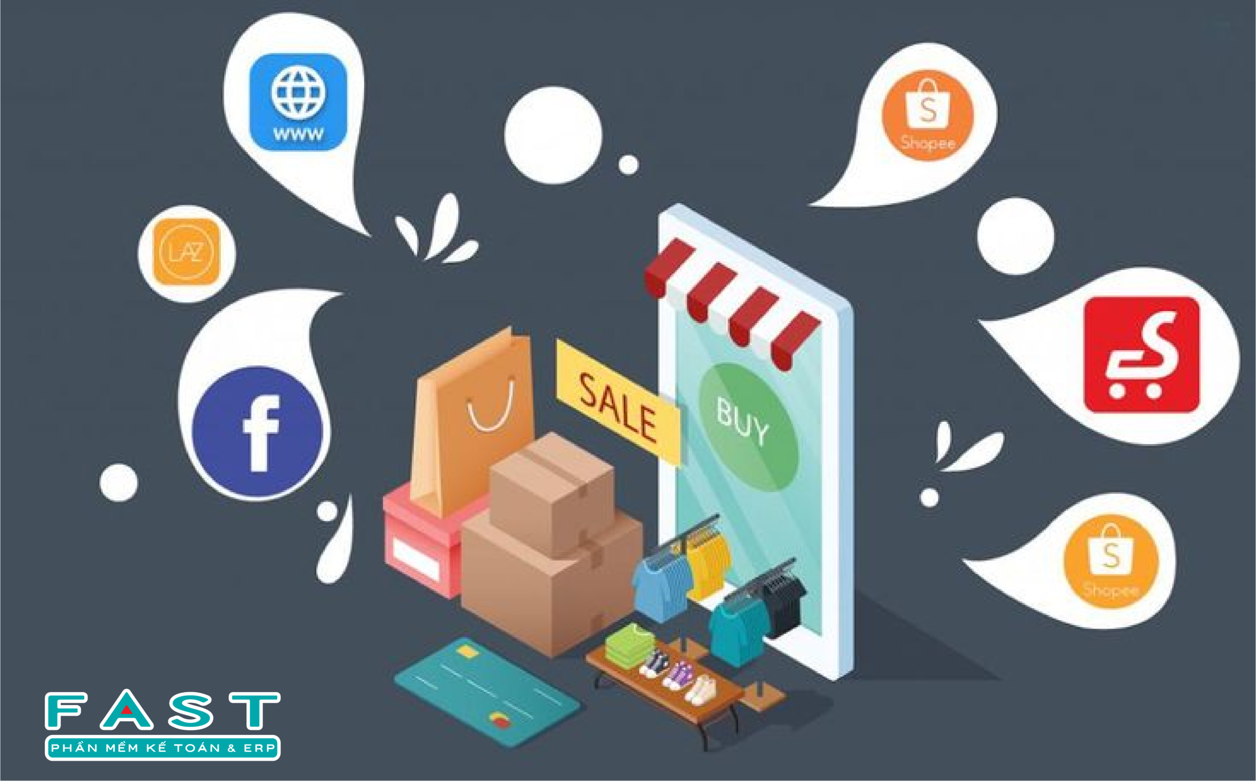 Trách nhiệm thuế khi kinh doanh trên nền tảng thương mại điện tử