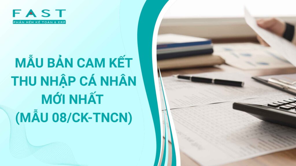 mẫu bản cam kết tncn