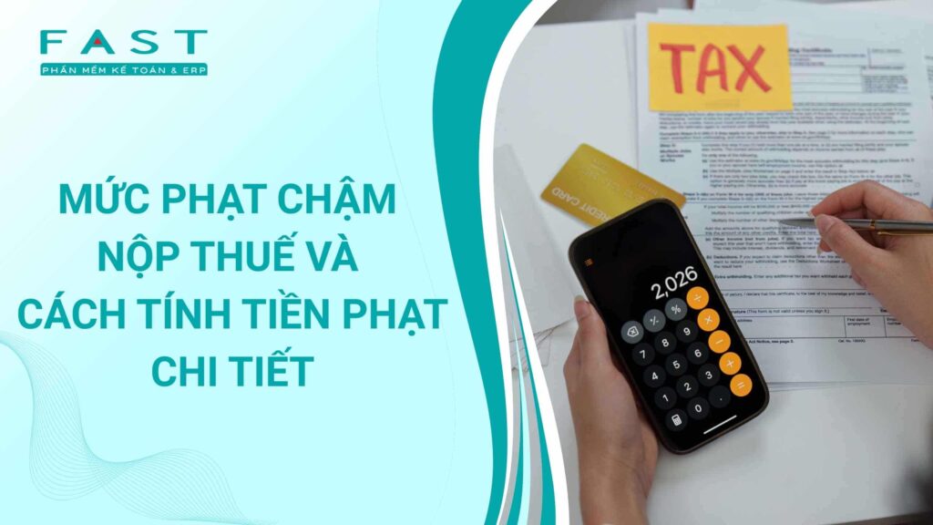 mức phạt chậm nộp thuế