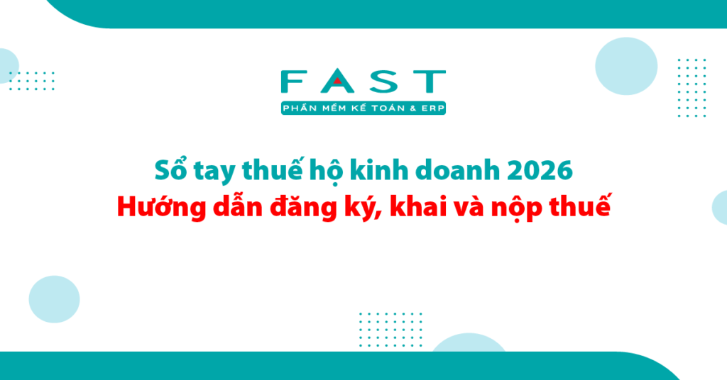 [Tải tài liệu] Sổ tay thuế hộ kinh doanh 2026