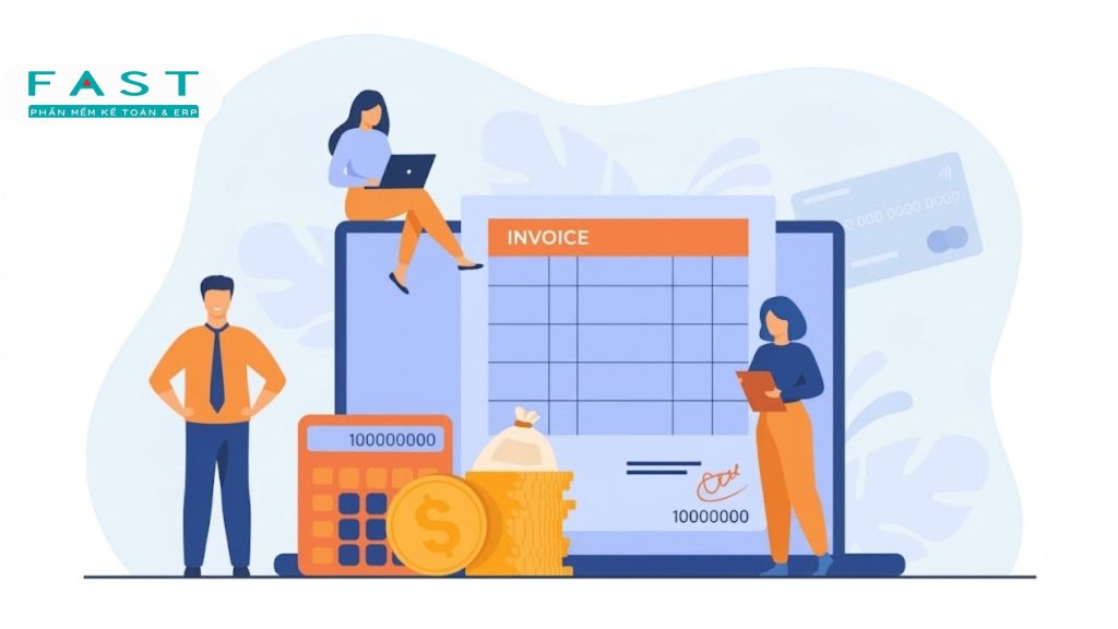 chuẩn bị hoá đơn cho công ty nước ngoài