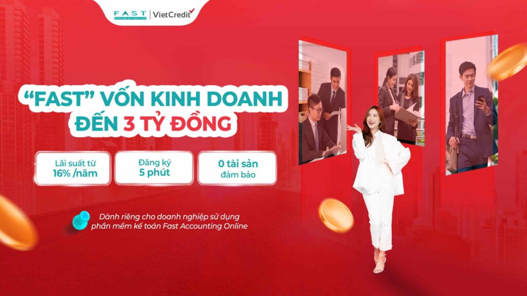 FAST hợp tác với VietCredit triển khai sản phẩm vay vốn cho doanh nghiệp trên nền tảng này