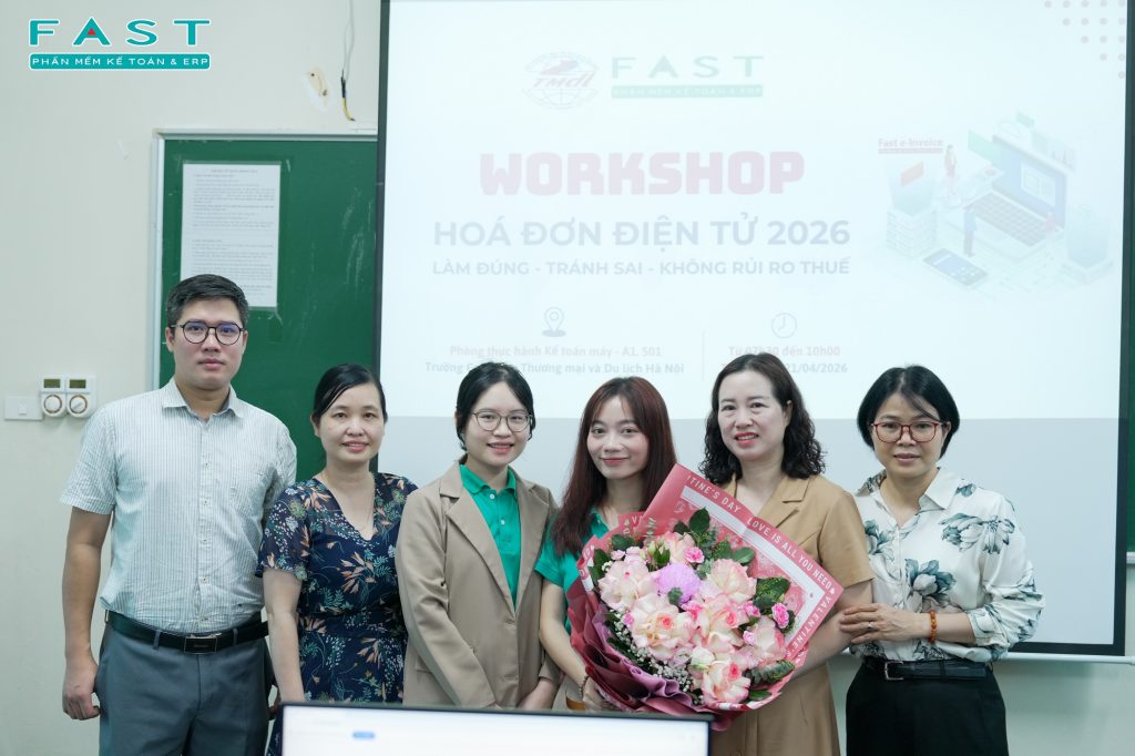 FAST và Cao đẳng Thương mại và Du lịch Hà Nội tổ chức Workshop hóa đơn điện tử