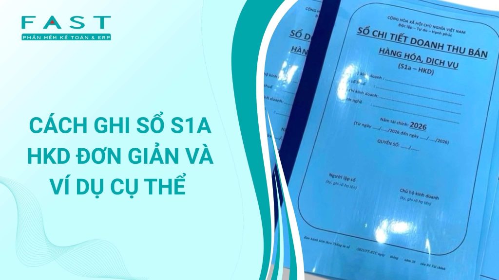 cách ghi sổ S1a HKD