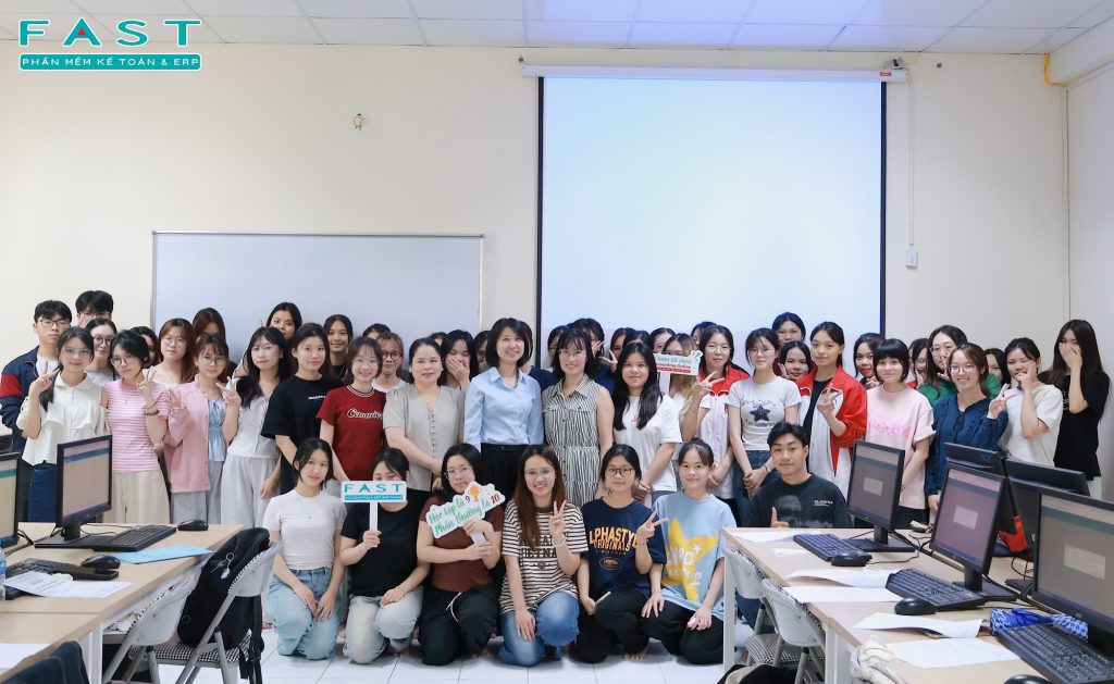 FAST và PTIT tổ chức chuyên đề thực hành kế toán trên nền tảng số