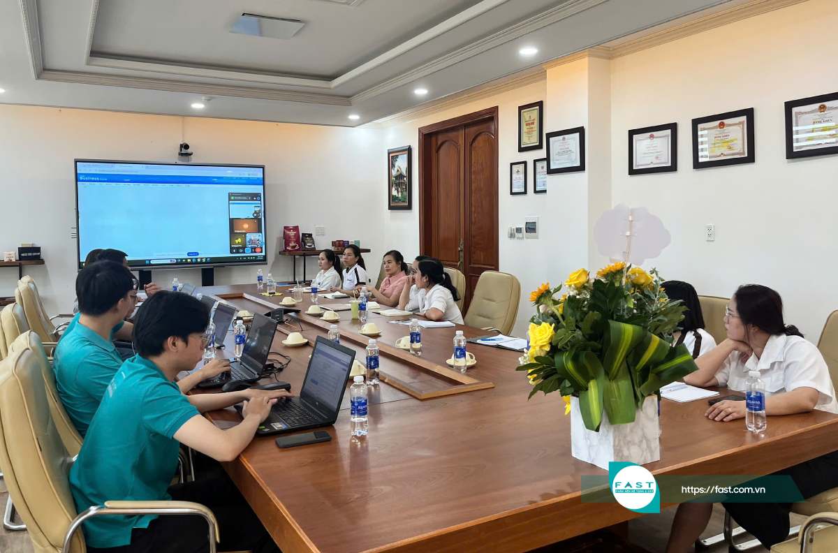 Quang cảnh buổi kick-off tại trụ sở chính Công ty TNHH Vĩnh Hiệp