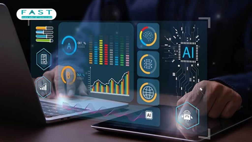 úng dụng cụ thể của AI để quản lý tài chính kế toán