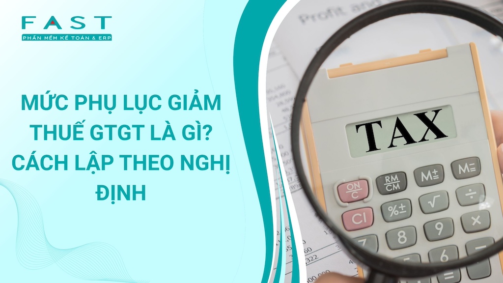 khái niệm mục lục giảm thuế GTGT là gì