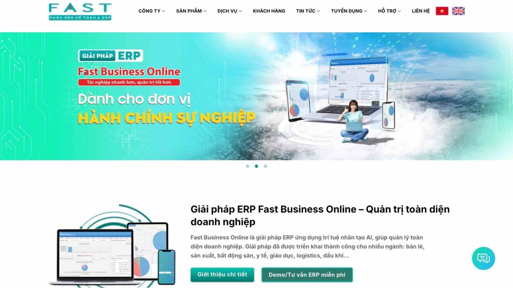 phần mềm fast business online