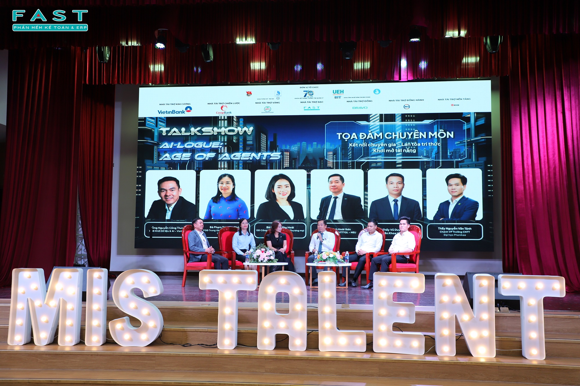 FAST tham dự lễ công bố cuộc thi MIS TALENT 2026