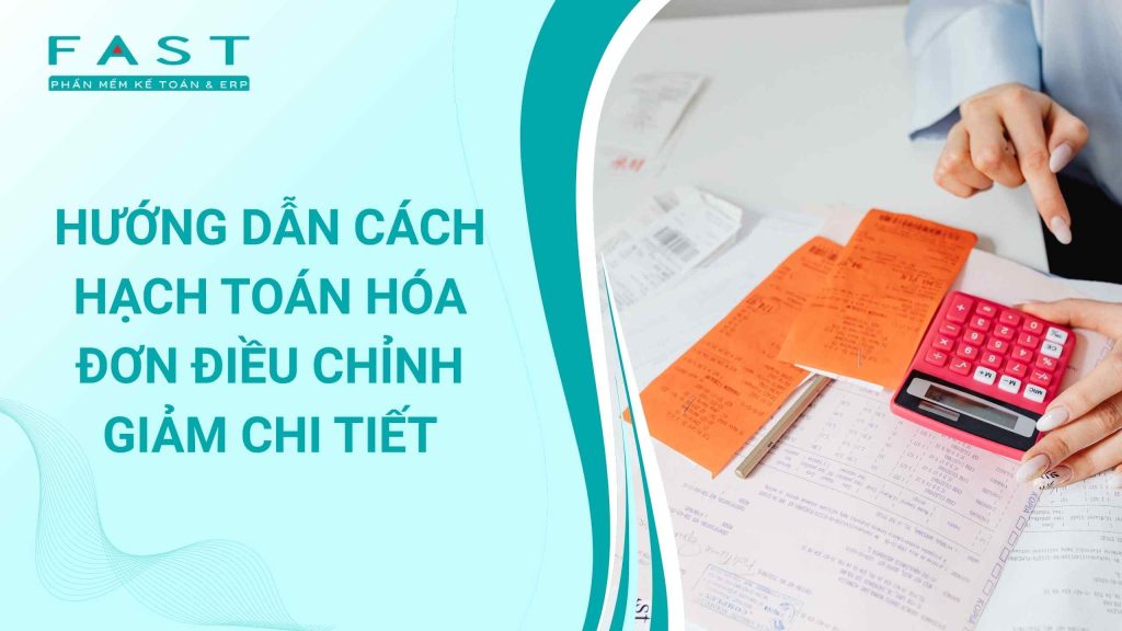 cách hạch toán hoá đơn giảm