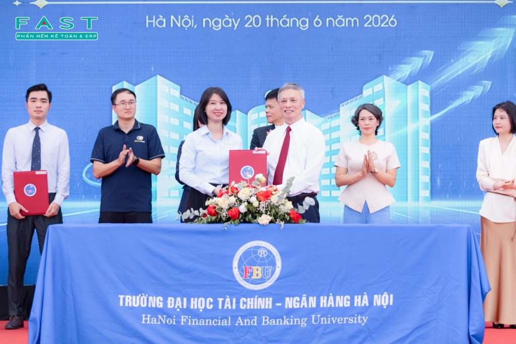 FAST ký kết hợp tác với trường Đại học Tài chính – Ngân hàng Hà Nội