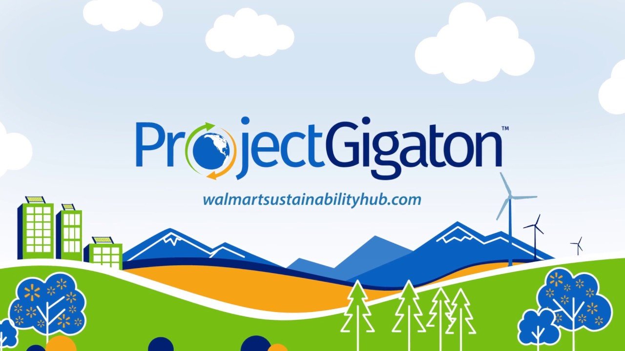 Walmart đã triển khai sáng kiến “Project Gigaton” nhằm tối ưu vận tải và giảm phát thải carbon