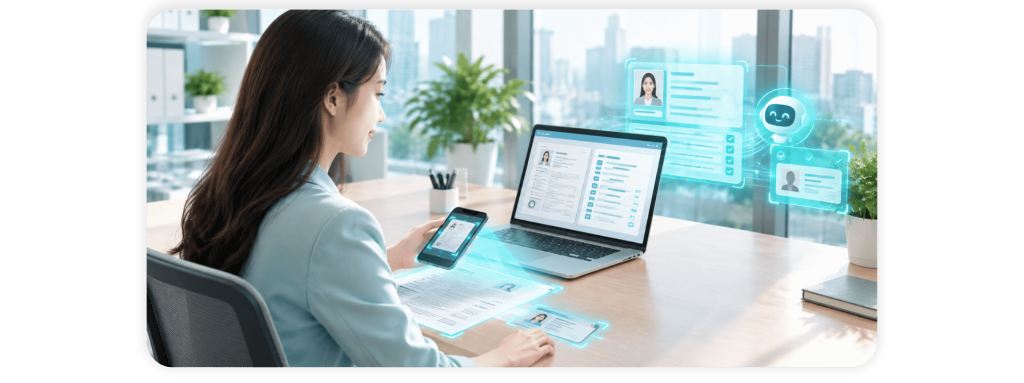 Quét (scan) và nhận diện CV hoặc CCCD
